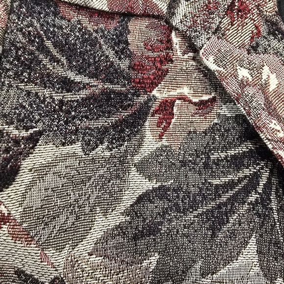 SAG HARBOR Tapestry Floral Blazer Pink Gray - Picture 5 of 5